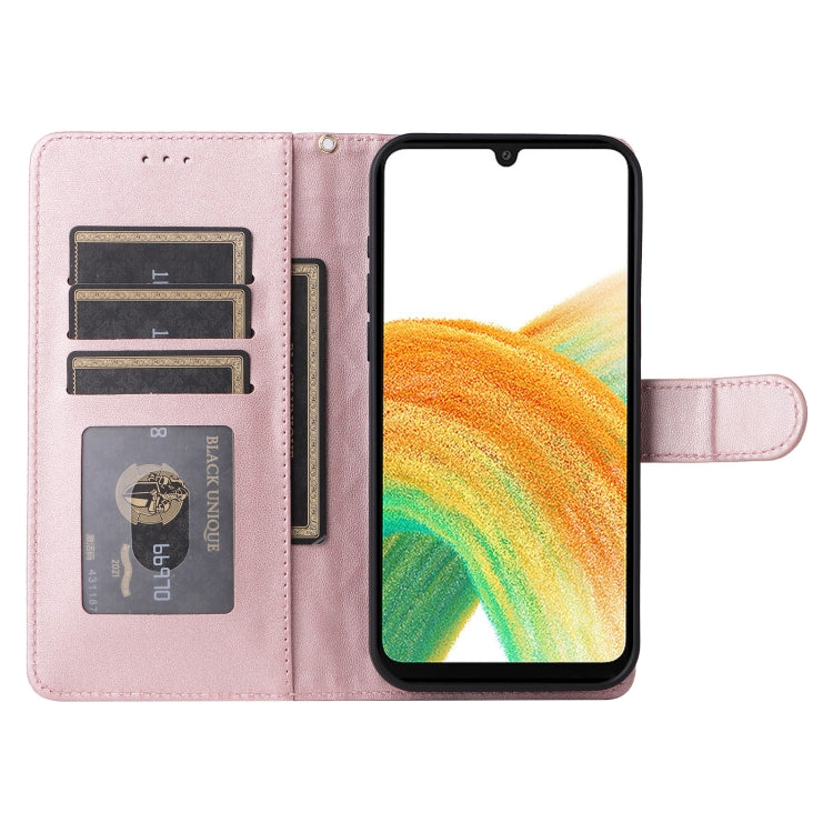 For Samsung Galaxy A33 5G Diamond Lattice Leather Flip Phone Case