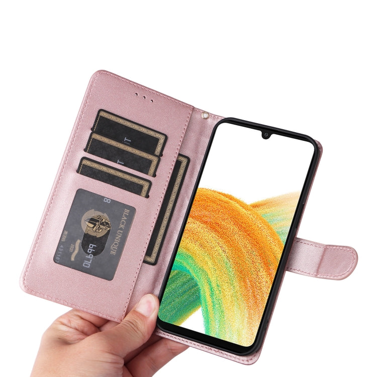 For Samsung Galaxy A33 5G Diamond Lattice Leather Flip Phone Case
