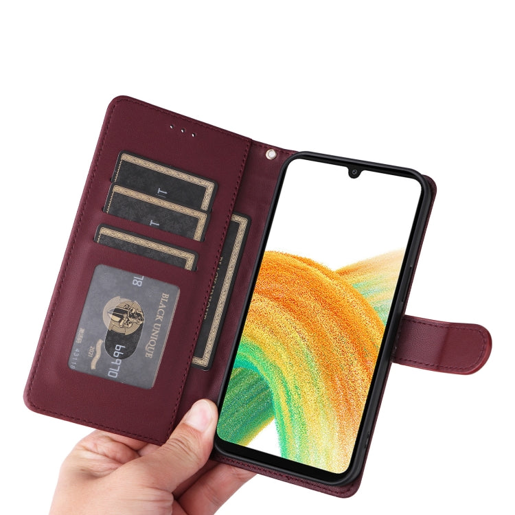 For Samsung Galaxy A33 5G Diamond Lattice Leather Flip Phone Case