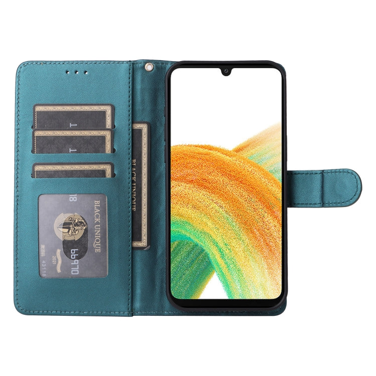 For Samsung Galaxy A33 5G Diamond Lattice Leather Flip Phone Case
