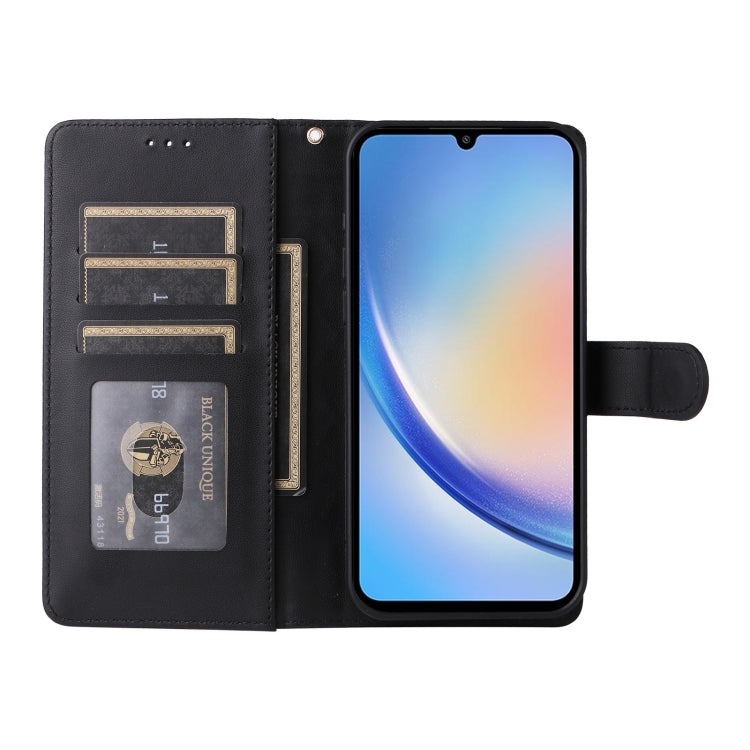For Samsung Galaxy A34 5G Diamond Lattice Leather Flip Phone Case
