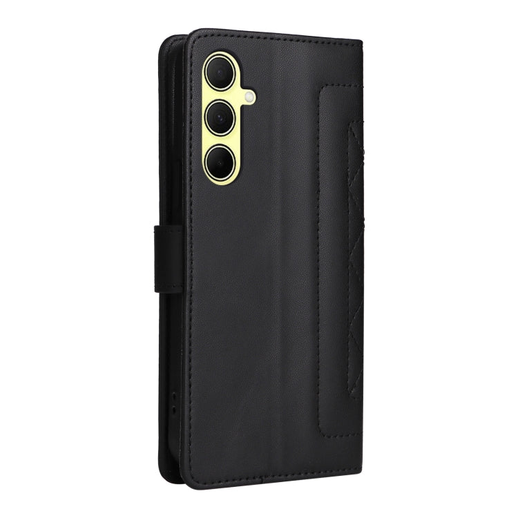 For Samsung Galaxy A35 Diamond Lattice Leather Flip Phone Case