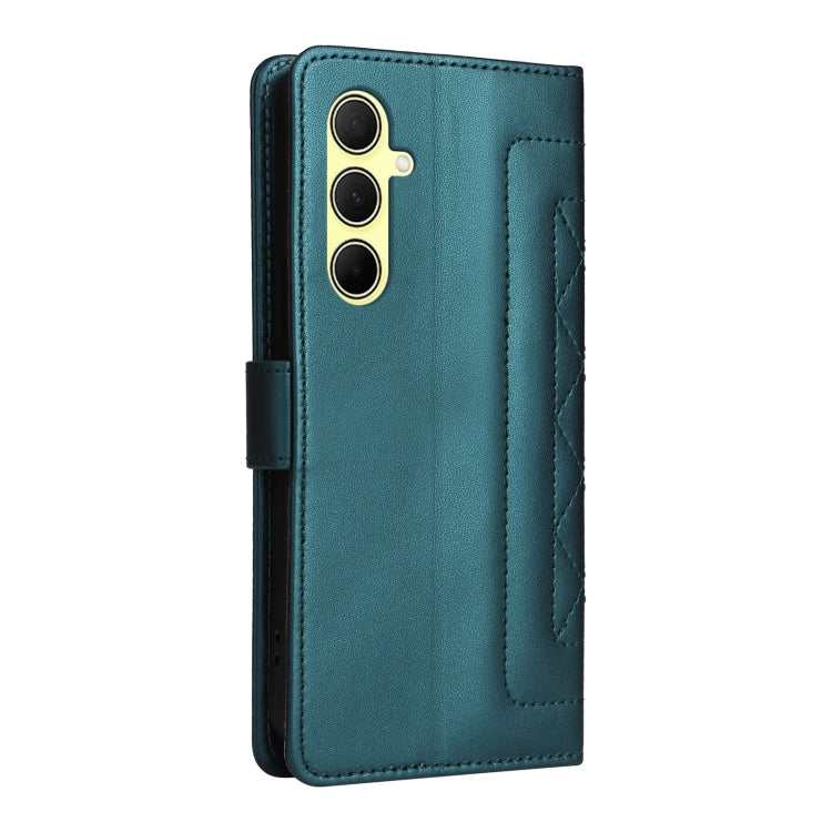 For Samsung Galaxy A35 Diamond Lattice Leather Flip Phone Case