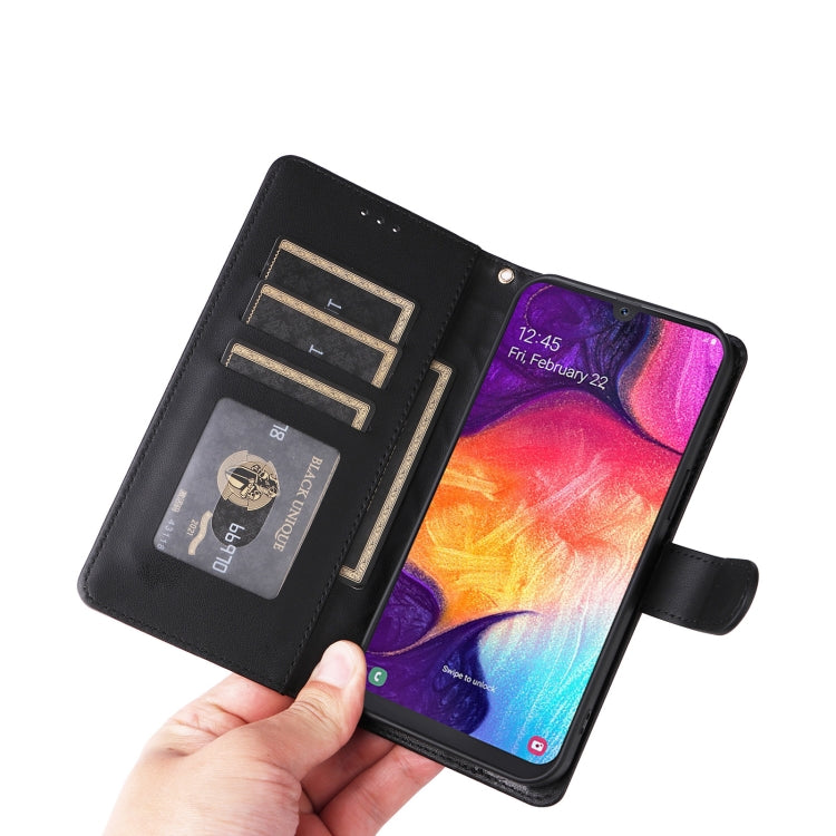 For Samsung Galaxy A50 Diamond Lattice Leather Flip Phone Case