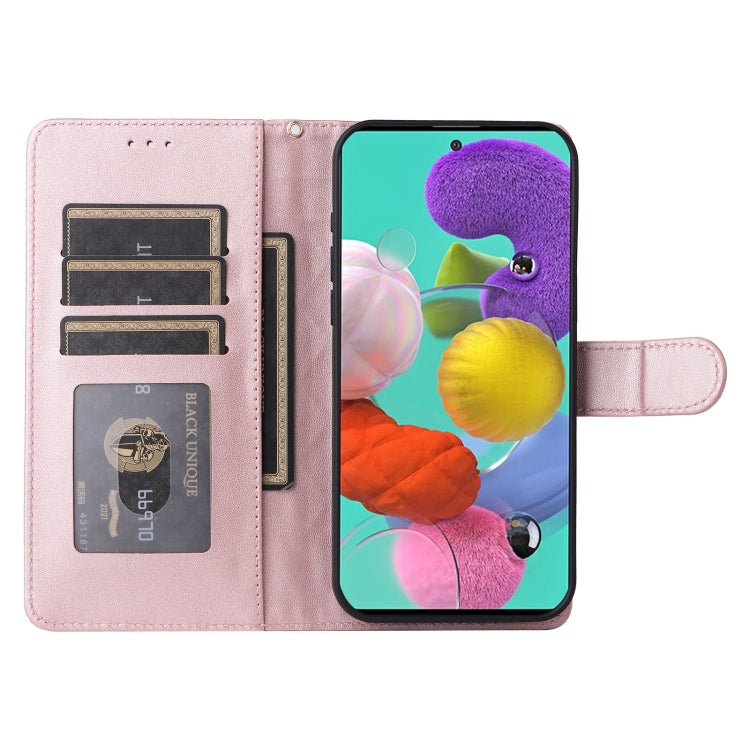 For Samsung Galaxy A51 Diamond Lattice Leather Flip Phone Case