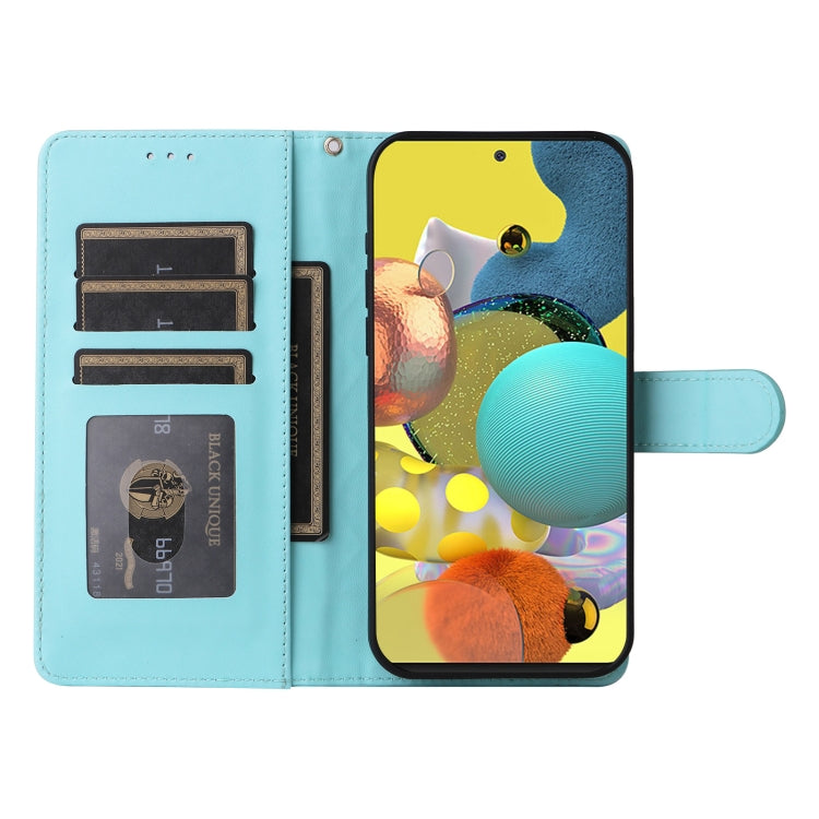 For Samsung Galaxy A51 5G Diamond Lattice Leather Flip Phone Case