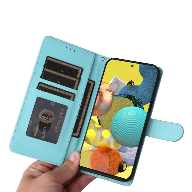 For Samsung Galaxy A51 5G Diamond Lattice Leather Flip Phone Case