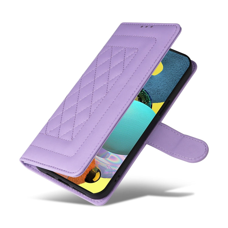 For Samsung Galaxy A51 5G Diamond Lattice Leather Flip Phone Case