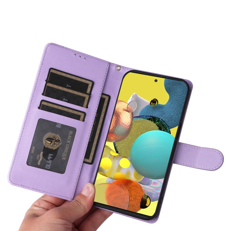 For Samsung Galaxy A51 5G Diamond Lattice Leather Flip Phone Case