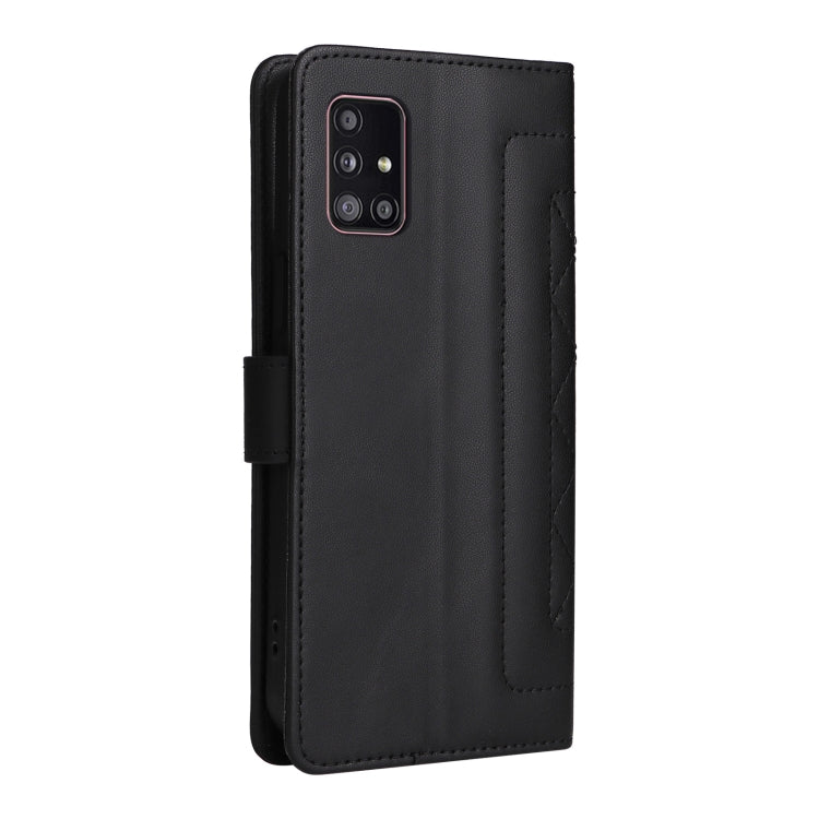 For Samsung Galaxy A51 5G Diamond Lattice Leather Flip Phone Case