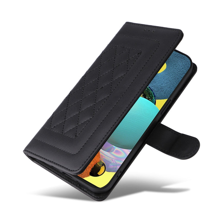 For Samsung Galaxy A51 5G Diamond Lattice Leather Flip Phone Case