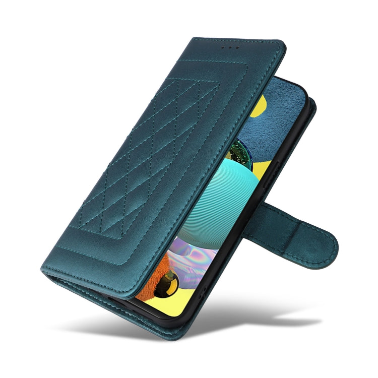For Samsung Galaxy A51 5G Diamond Lattice Leather Flip Phone Case