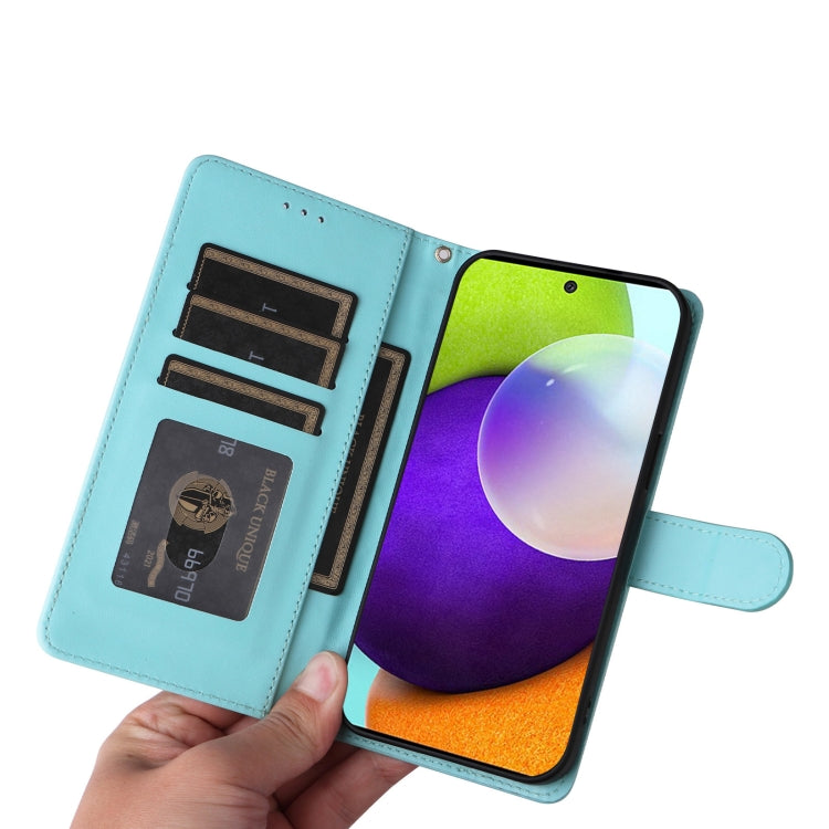 For Samsung Galaxy A52 Diamond Lattice Leather Flip Phone Case