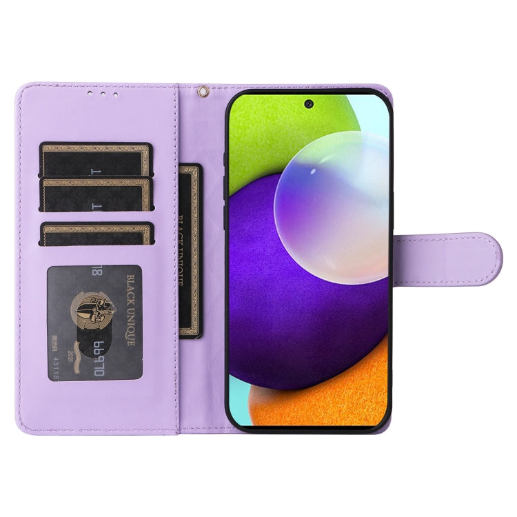 For Samsung Galaxy A52 Diamond Lattice Leather Flip Phone Case