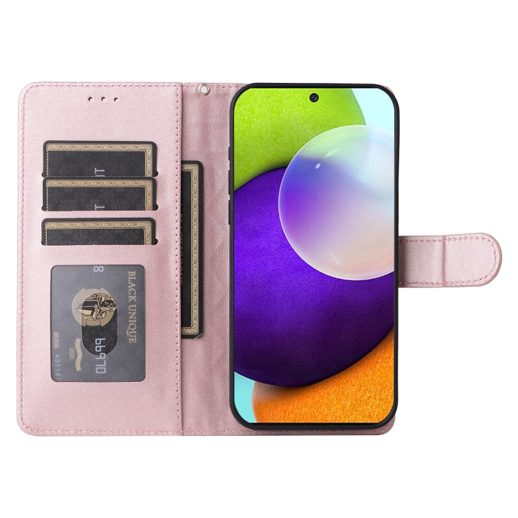 For Samsung Galaxy A52 Diamond Lattice Leather Flip Phone Case