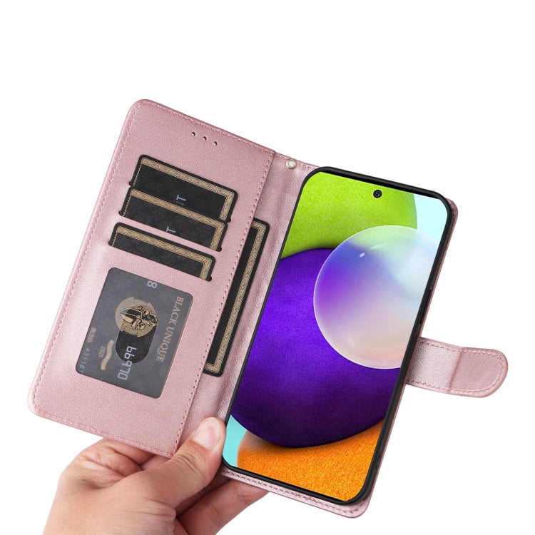 For Samsung Galaxy A52 Diamond Lattice Leather Flip Phone Case