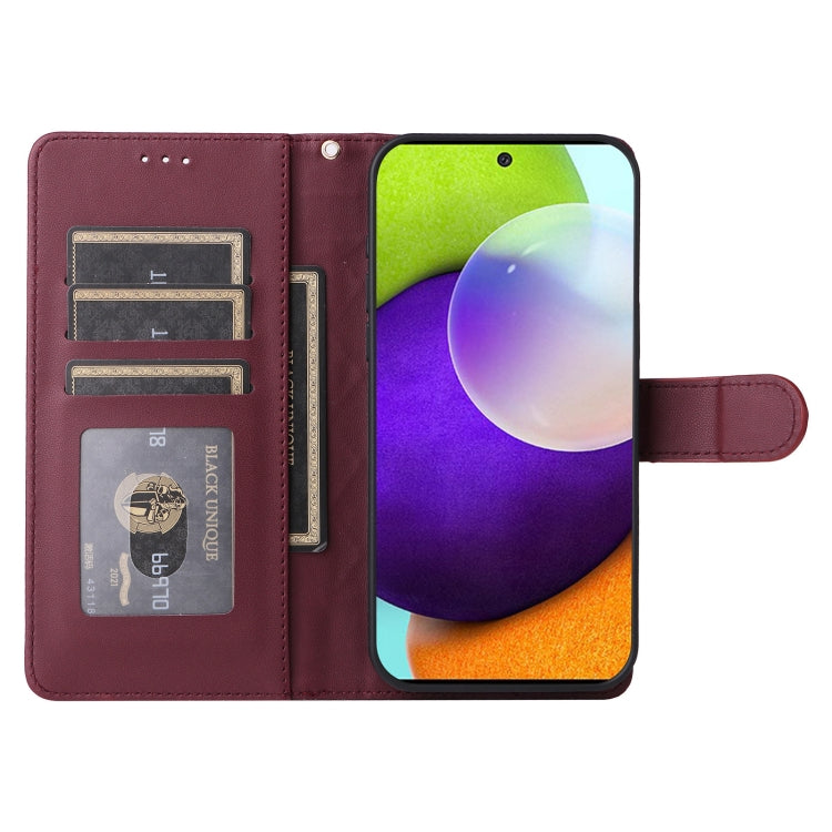 For Samsung Galaxy A52 Diamond Lattice Leather Flip Phone Case