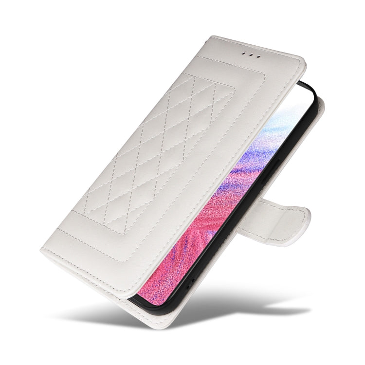 For Samsung Galaxy A53 Diamond Lattice Leather Flip Phone Case