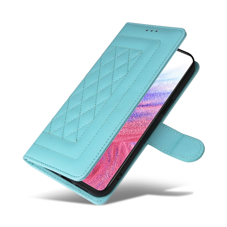 For Samsung Galaxy A53 Diamond Lattice Leather Flip Phone Case
