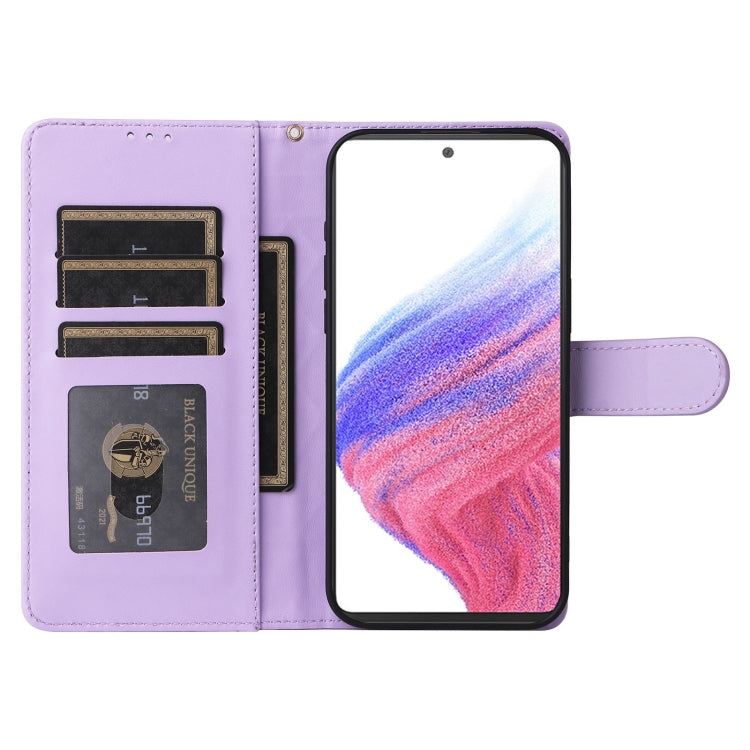 For Samsung Galaxy A53 Diamond Lattice Leather Flip Phone Case