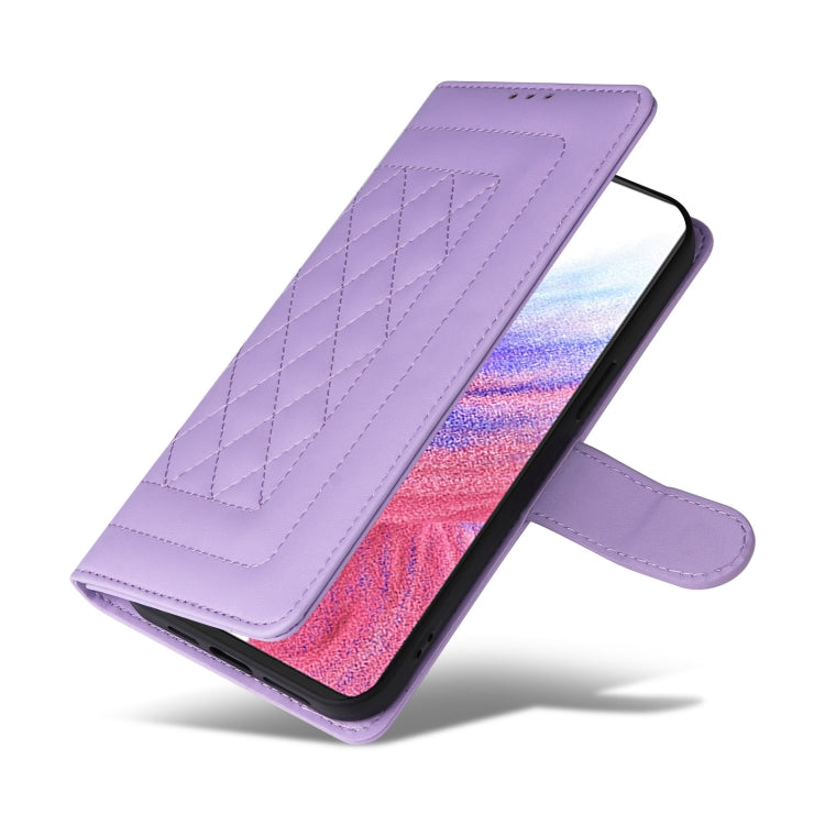 For Samsung Galaxy A53 Diamond Lattice Leather Flip Phone Case