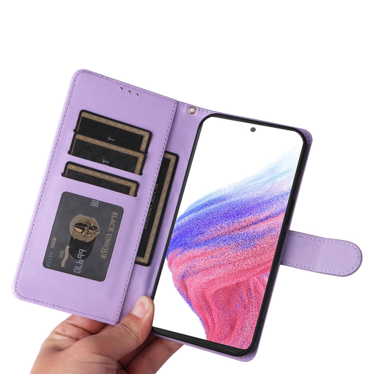 For Samsung Galaxy A53 Diamond Lattice Leather Flip Phone Case