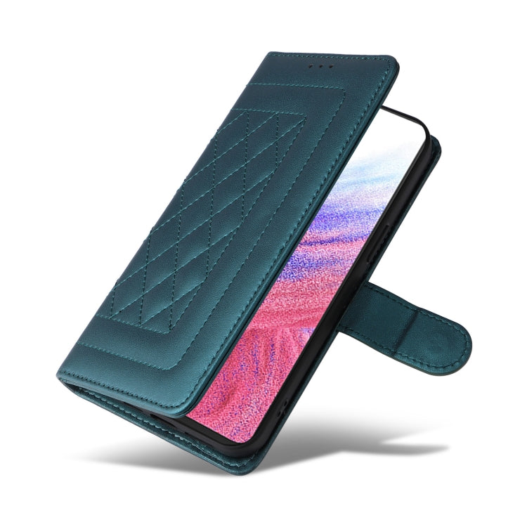 For Samsung Galaxy A53 Diamond Lattice Leather Flip Phone Case