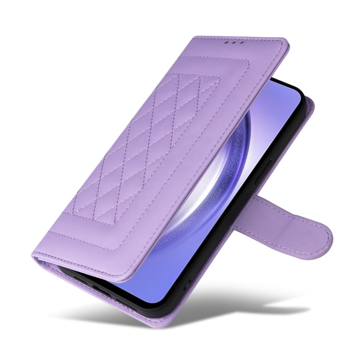 For Samsung Galaxy A54 5G Diamond Lattice Leather Flip Phone Case