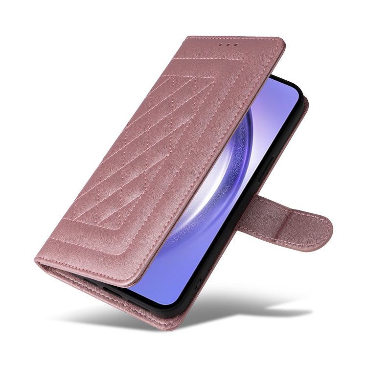 For Samsung Galaxy A54 5G Diamond Lattice Leather Flip Phone Case
