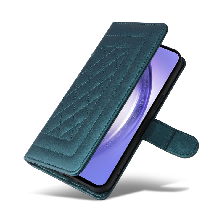 For Samsung Galaxy A54 5G Diamond Lattice Leather Flip Phone Case