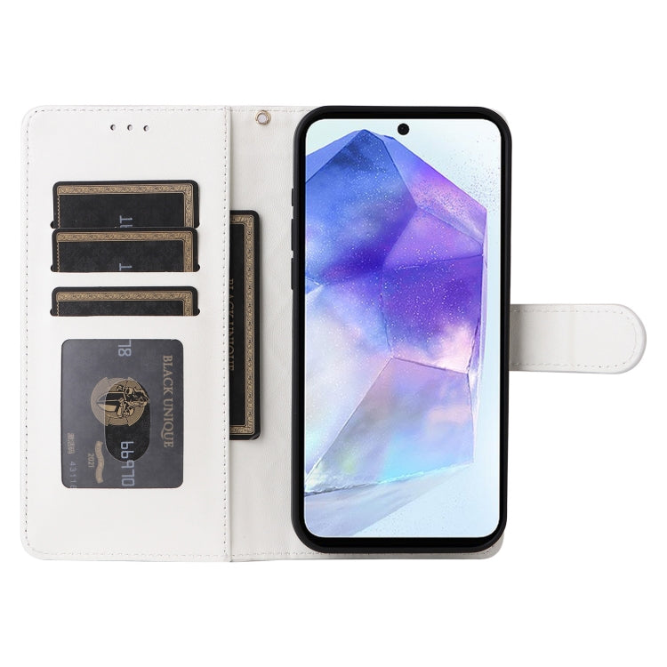For Samsung Galaxy A55 Diamond Lattice Leather Flip Phone Case