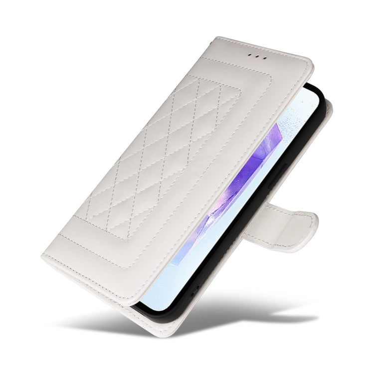 For Samsung Galaxy A55 Diamond Lattice Leather Flip Phone Case