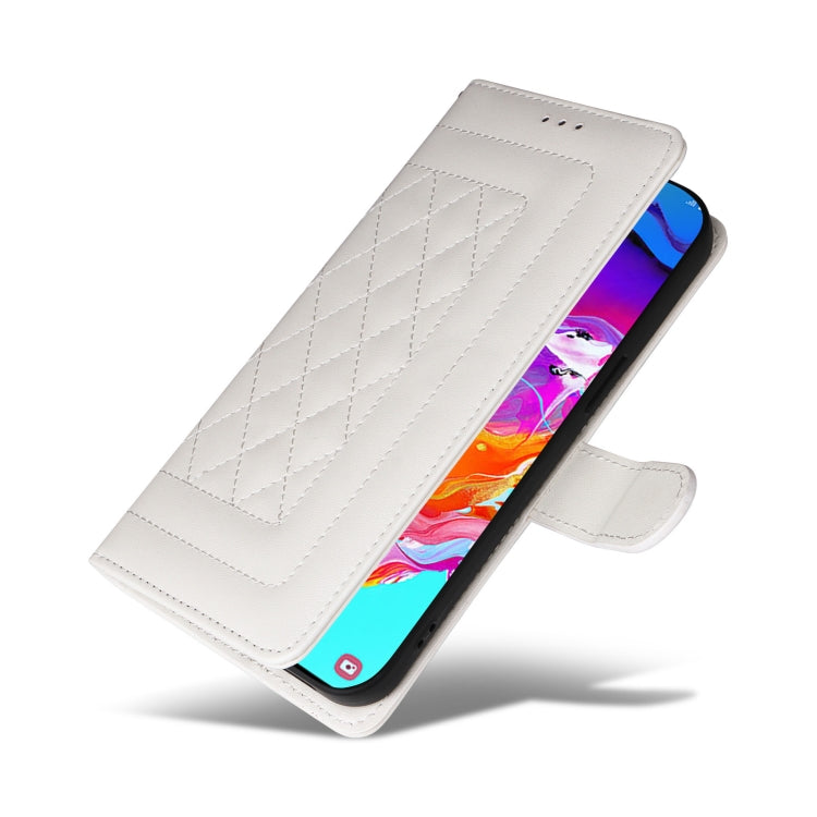 For Samsung Galaxy A70 Diamond Lattice Leather Flip Phone Case