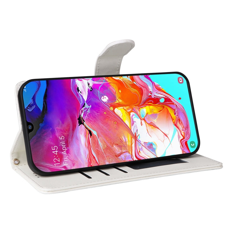 For Samsung Galaxy A70 Diamond Lattice Leather Flip Phone Case