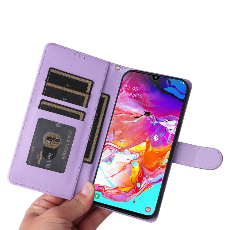 For Samsung Galaxy A70 Diamond Lattice Leather Flip Phone Case