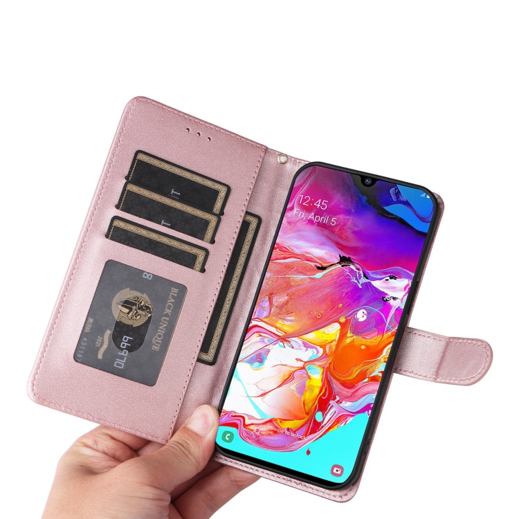 For Samsung Galaxy A70 Diamond Lattice Leather Flip Phone Case