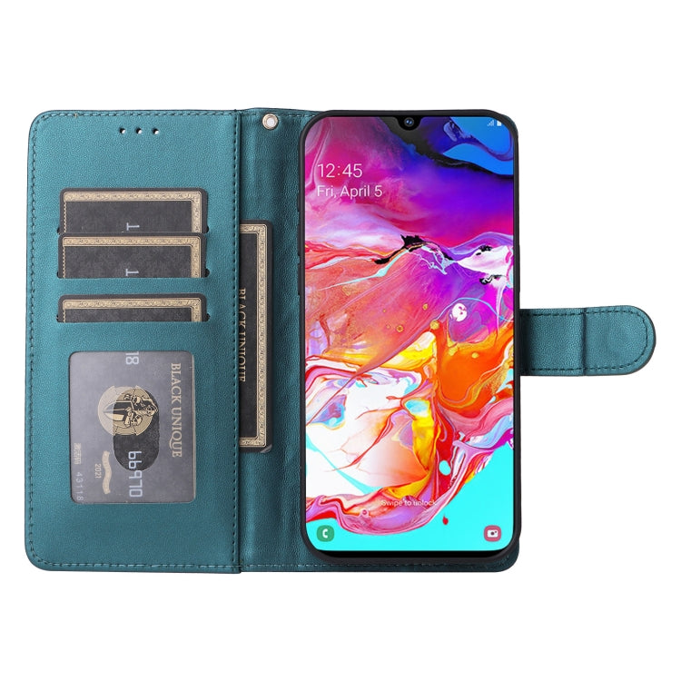 For Samsung Galaxy A70 Diamond Lattice Leather Flip Phone Case