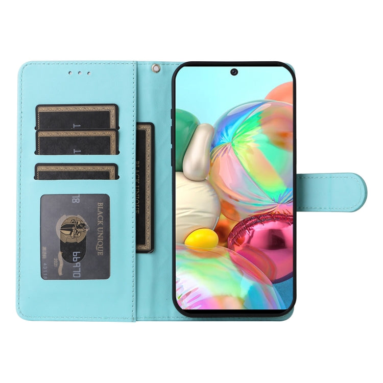 For Samsung Galaxy A71 Diamond Lattice Leather Flip Phone Case