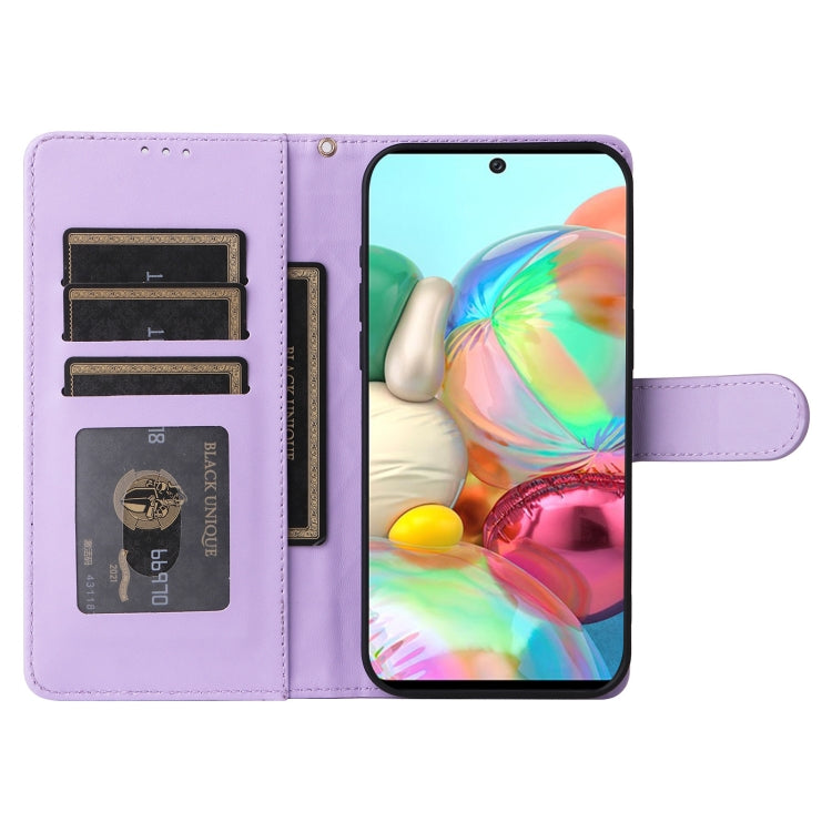 For Samsung Galaxy A71 Diamond Lattice Leather Flip Phone Case