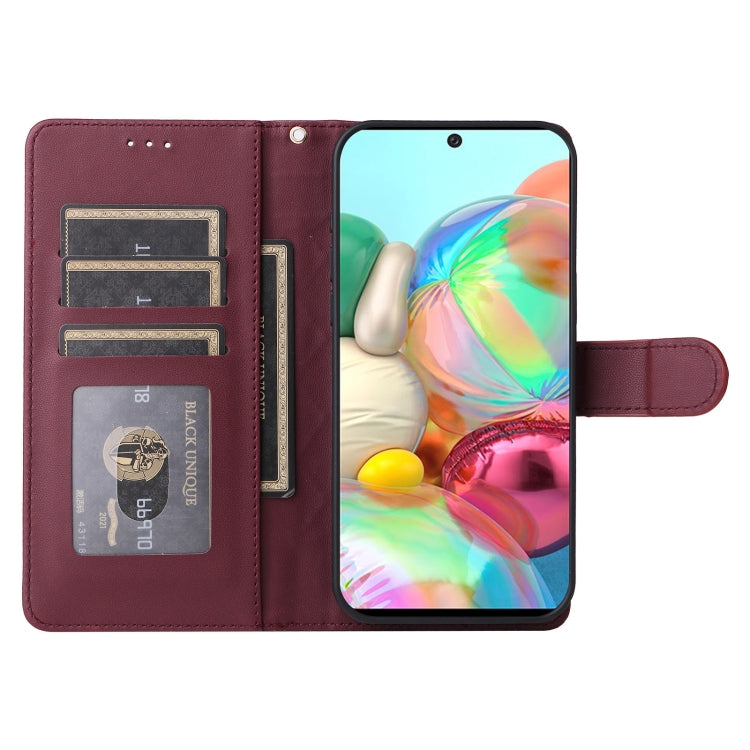 For Samsung Galaxy A71 Diamond Lattice Leather Flip Phone Case