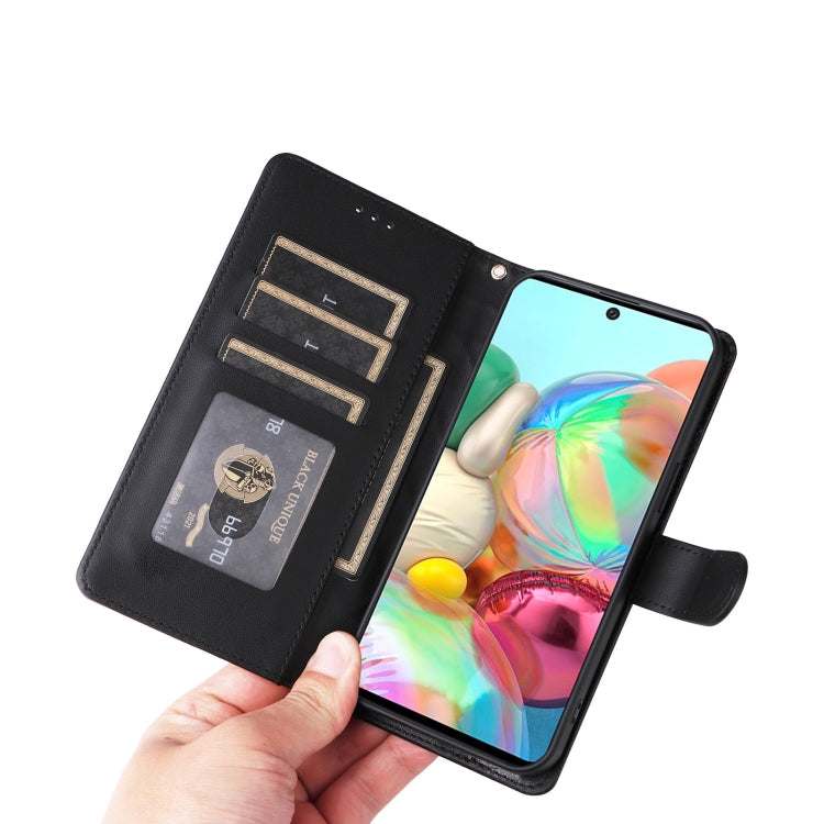 For Samsung Galaxy A71 Diamond Lattice Leather Flip Phone Case