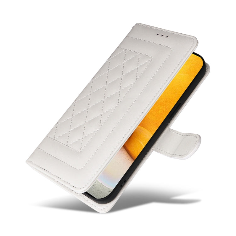 For Samsung Galaxy A72 Diamond Lattice Leather Flip Phone Case