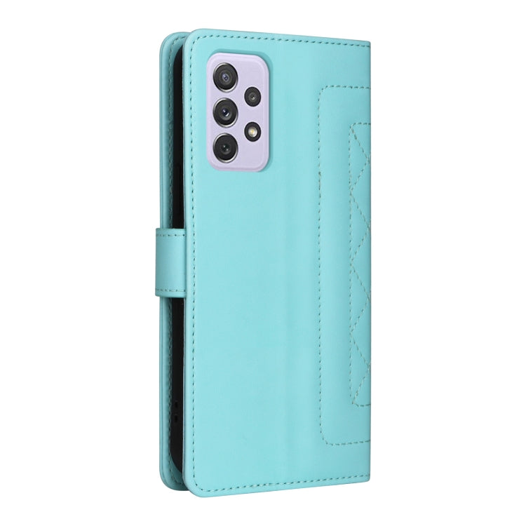 For Samsung Galaxy A72 Diamond Lattice Leather Flip Phone Case