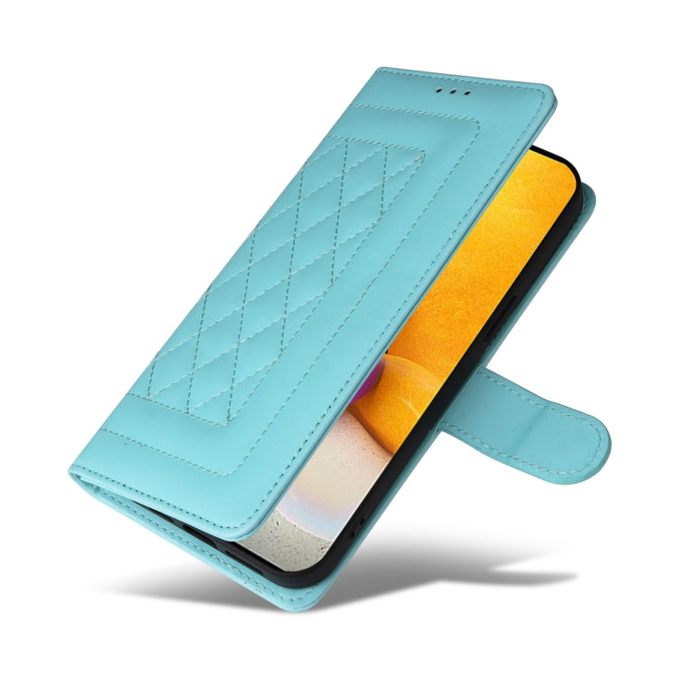 For Samsung Galaxy A72 Diamond Lattice Leather Flip Phone Case