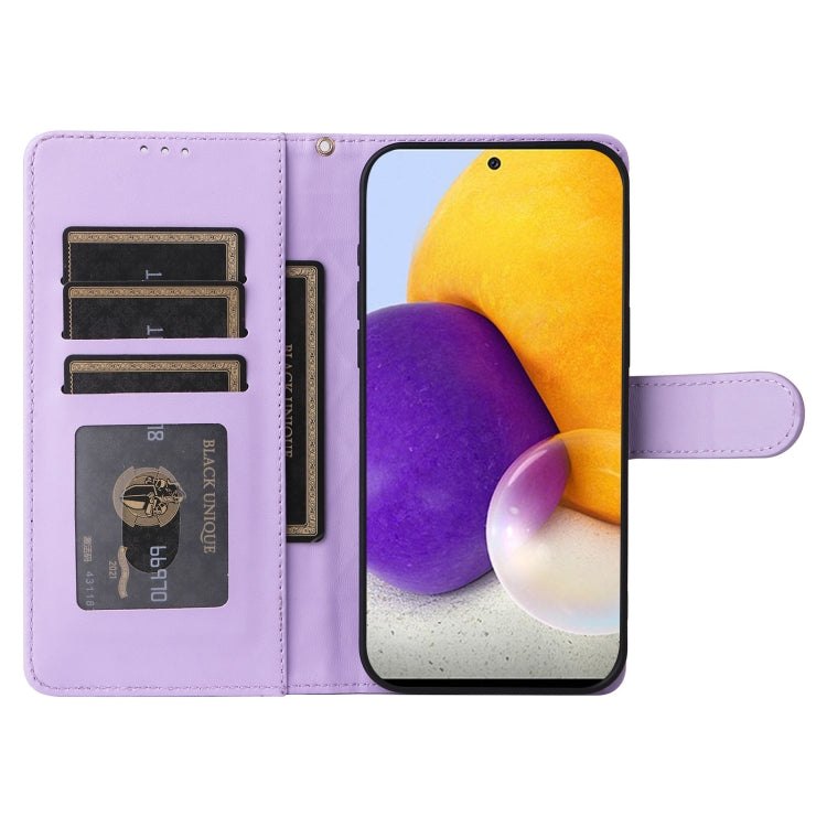 For Samsung Galaxy A72 Diamond Lattice Leather Flip Phone Case