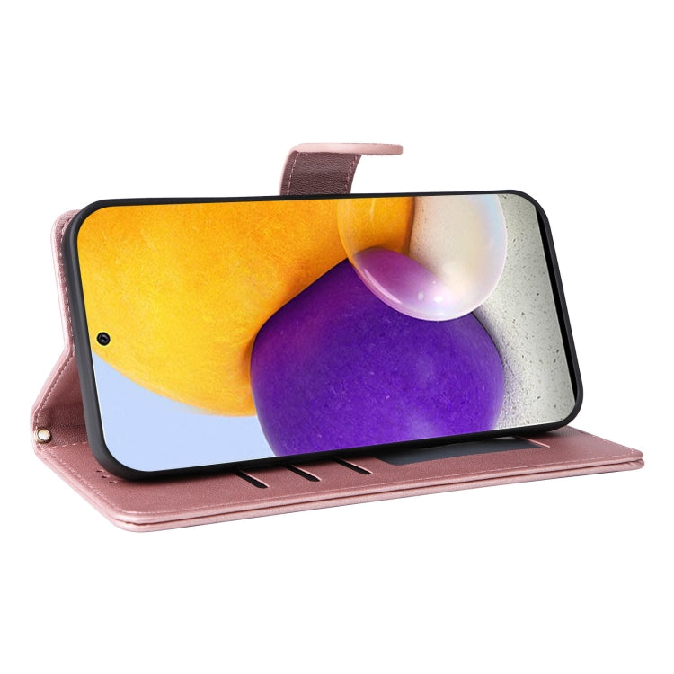 For Samsung Galaxy A72 Diamond Lattice Leather Flip Phone Case