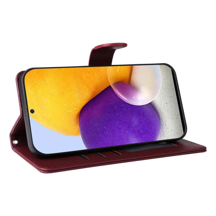 For Samsung Galaxy A72 Diamond Lattice Leather Flip Phone Case