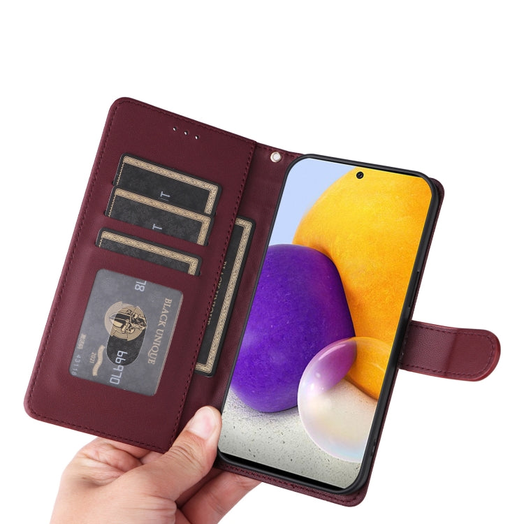 For Samsung Galaxy A72 Diamond Lattice Leather Flip Phone Case