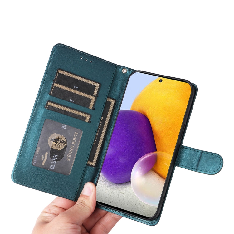 For Samsung Galaxy A72 Diamond Lattice Leather Flip Phone Case