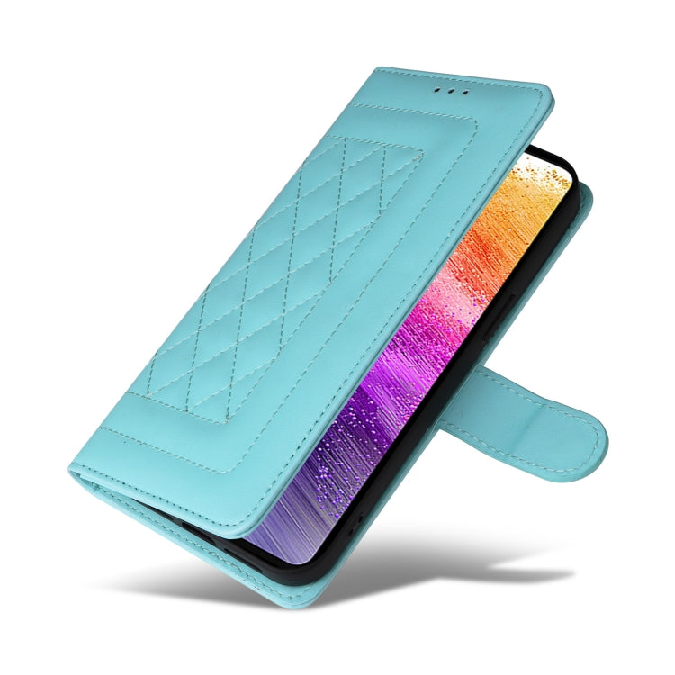 For Samsung Galaxy A73 5G Diamond Lattice Leather Flip Phone Case